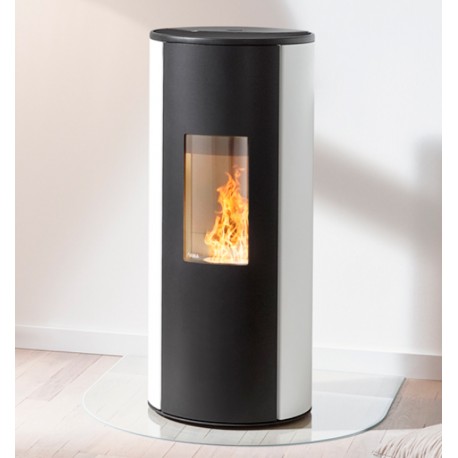 Estufa de pellet COSMO redonda y atractiva