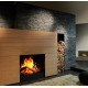 Hogar de leña con guillotina M-DESIGN Luna 1150V Diamond