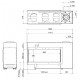 Llar de foc de gas FABER Aspect Premium ST L