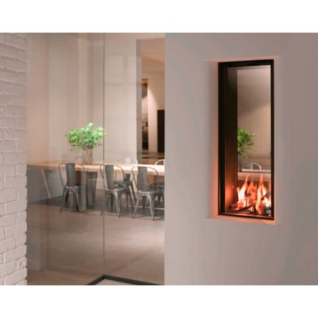 Chimenea de gas Stûv B-35 doble cara