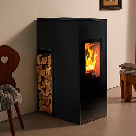 Estufa de llenya COOPER separadora d'ambients