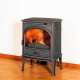Estufa de llenya 425 rústica amb potes regulables