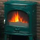 Estufa de llenya 425 rústica amb potes regulables