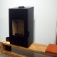 Estufa de leña LOOK elegante y transformista