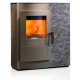 Estufa mixta de llenya i pellets INDUO de RIKA
