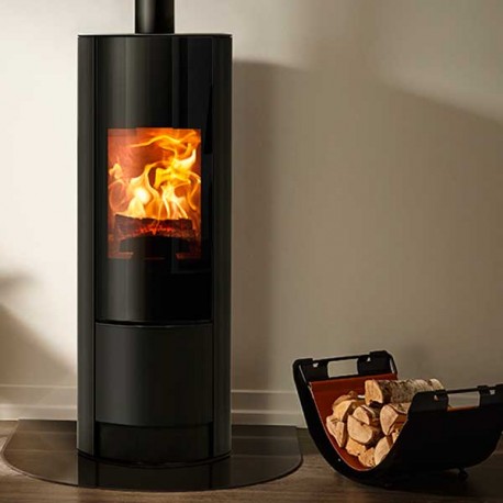 Estufa de llenya SWING bellesa rodona